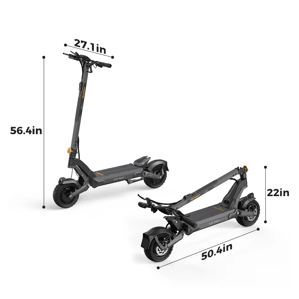 Ausom L2 Max Dual Motor E-scooter - Image 17